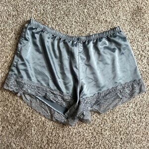 🦋 Tezenis Pale Blue Sleek Pajama Shorts Shorties Sleepwear Medium Comfy